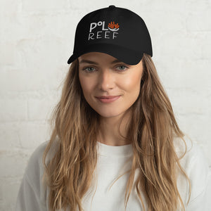 Polo Reef Embroidered Hat - Black