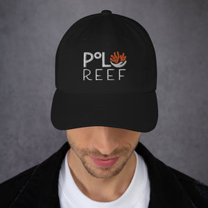 Polo Reef Embroidered Hat - Black