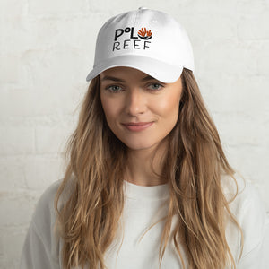 Polo Reef Embroidered Hat -  White