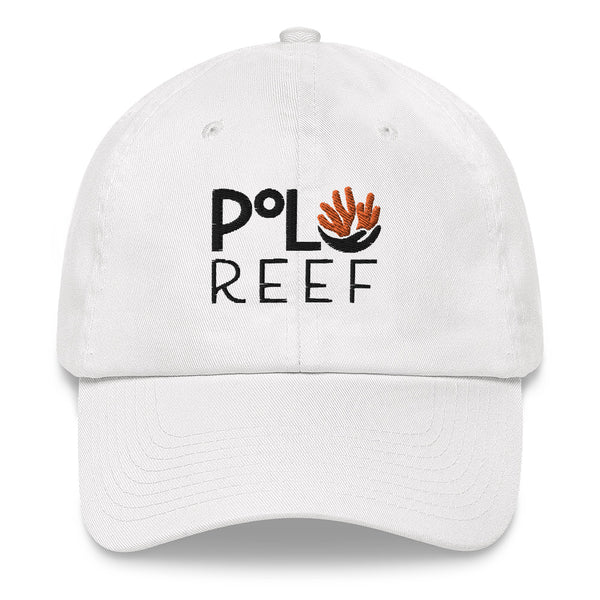 Polo Reef Embroidered Hat -  White